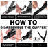Nail Tip Clipper Edge Cutter Adjustable Stainless Steel Trimmer for Salon Home Art, Beauty Design DIY