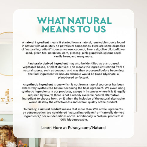 Puracy Liquid Baby Laundry Detergent - 16oz, Natural, Scent-Free, Gentle with Stain Fighting Enzymes