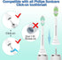 HX6063/65, 2 Hx9023/65 Aoremon Replacement Heads for Sonicare Philips Toothbrush: Compatible with Sonicare DiamondClean