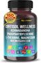 CORTISOL WELLNESS Magnesium Ashwagandha L-Theanine, Rhodiola Rosea, Passionflower, Lavender, Chamomile - 150 Capsules