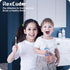 RexCodar Ultrasonic Kid's U-Shaped Electric Toothbrush, IPX7 Waterproof, Five Cleaning Modes, Smart Reminder (Blue)