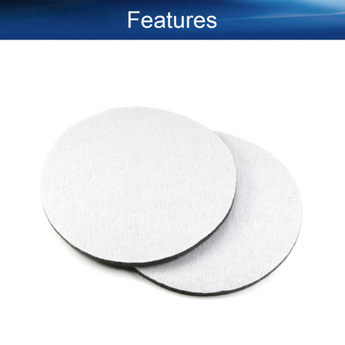 Auniwaig 7 Inch 1200-Grit Scrubber Scouring Pads, 2Pcs Drill Power Brush for Bathroom & Kitchen Tile Cleaning