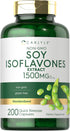Carlyle Soy Isoflavones for Women and Men 1500mg | 200 Capsules | Non-GMO, Gluten-Free