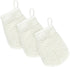 MIG4U 3 PCS Exfoliating Facial Scrubber Mitt, Face Cleanser Wash Mittens for Men & Women
