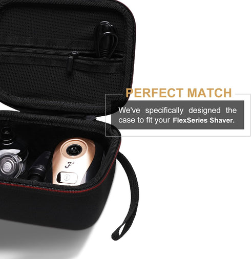 LTGEM Hard Case for Electric Shaver, Travel Protective Carrying Storage Bag