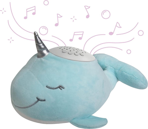 PureBaby Sound Sleepers Portable Sound Machine & Star Projector - Plush Sleep Aid for Baby Toddlers with Soothing Night