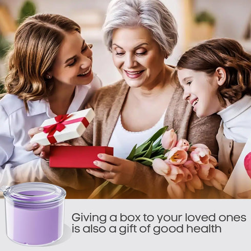 Denture Bath Cup with Brush, Container for Soaking Dentures, Retainers, Mouth Guard Storage Case, Cleaning Holder Box -