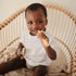 mushie Daffodil Flower Toddler Toothbrush
