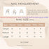 Thick Handmade Gel Press on Nails, Long Square Bling Pearl Cute Bow Rhinestone Kawaii Fake Nails Kit, Size M, 10 Nails