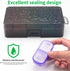 Urekt 2 7 Weekly Pill Organizer Times a Day, Am Pm Pill Box Day, Travel Pill Case, Medicine Pill Organizer