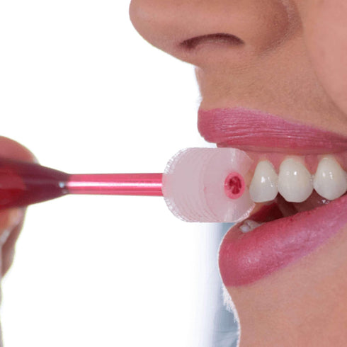 Brilliant Oral Care Expectant Mom Toothbrush, Gentle Extra Soft Bristles, Round Head for Sensitive Teeth, Aqua