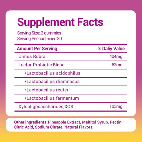 Heawdra Gummies: Immune 60 Gummies Her Juicy Women's Probiotic Supports Womens Wellness & pH Balance, Clean Vegan