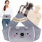 Toxin Hot Water Bag, Hot Water Bottle wtih Cover, 2L Rubber Warm Hot
