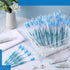 100 Pcs Prepasted Disposable Toothbrushes, Individually Wrapped Soft Bristle Travel Toothbrush for Camping, Guestroom,