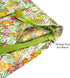 VZWraps Giraffes Reusable Fabric Gift Bag for Baby Shower or Birthday (Jumbo 27 Inches Wide by 33 Inches High)