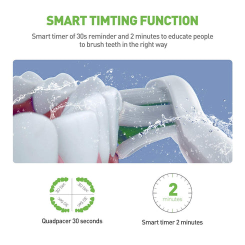 WOSUKK 2-Min 4 Kids Electric Toothbrushes for Adults Sonicare Electric Toothbrush Rechargeable Electrical Toothbrush