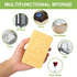Yolaist 12 Pack Non-Scratch Scrub Sponge, Natural Kitchen Sponges for Cleaning Kitchen, Scratch Free Biodegradable