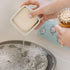 Nellie's Dish Butter - Eco-Friendly Dish Soap Block in Reusable Ceramic Container, Light Spruce Scent