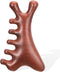 Yuanchu 4-in-1 Natural Sandalwood Gua Sha Massage Tool, Scalp Massager Comb for Head