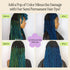 INH Semi Permanent Hair Color, Aquamarine Hair Dye, Color Depositing Conditioner, Temporary Blue Green Tint