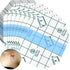 Nuanchu 100 Pieces Waterproof Bandage - Clear Adhesive Protective Dressing for Tattoos (2.3 x 2.7 Inch)