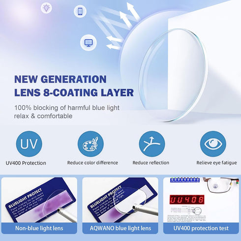Blue Light Block Reading Glasses Women, Stylish Cateye Computer Readers 1.25, Oversized Designer Anti Glare Eyeglasses,