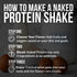 Naked Protein Powder Blend - Unflavored Egg, Whey and Casein Protein