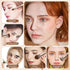 HEYMKGO 18pcs Professional Makeup Brushes Set with 2 Powder Puff & Travel Bag, Premium Synthetic Foundation Blush Kit