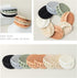 Keroius Pad,4 (4 Ball of Foot Cushions Pairs Honeycomb Fabric Forefoot Pads for Metatarsal,No Show Women's Half Socks