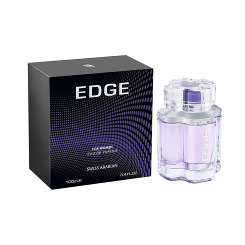 Swiss Arabian EDGE EDP Spray Fragrance 3.4 Oz - Luxury Products From Dubai - Long Lasting Aroma