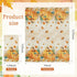 Homlouue 100 Pcs Fall Napkins, 3 Ply Thanksgiving Pumpkins Autumn Leaves Paper Guest Towels for Harvest Party
