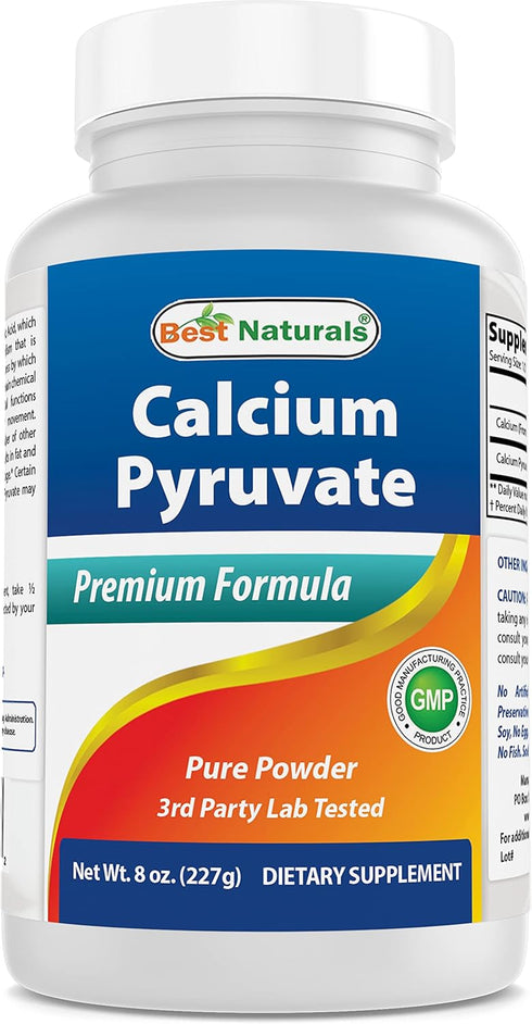 Best Naturals Calcium Pyruvate Powder - 8 OZ (Pack of 1)