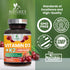 Vitamin D3 K2 2000 IU Plus with K2 (MK-7) 75 mcg, Vitamins D & K Complex Supplement for Bone and Heart Health