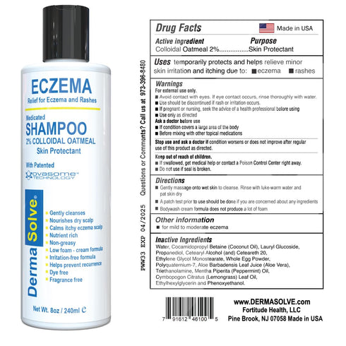 Pack) Eczema Shampoo & Conditioner (Combo - Flare Control Scalp & flake Relief Therapy that Protects, Moisturizes