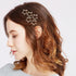 Star Hair Clips 2000s Y2K Snap Hair Barrettes, Non Slip Silver Metal Hair Accessories for Girls Women - 15 PCS 1.18"