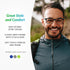 SPORTEX SAV Men's AR4163 Reading Glasses - Lightweight, Flexible, Durable High-Performance Readers for Men