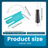 LAINIUTE 2 2 1 Stocking Aid with Pcs in Button Hook and Zipper Pull for Putting Stockings Easy On and Off for Seniors