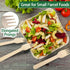 LotFancy Disposable Wooden Cutlery Set, Pack of 200 (100 Forks, 50 Spoons, 50 Knives), Eco-Friendly