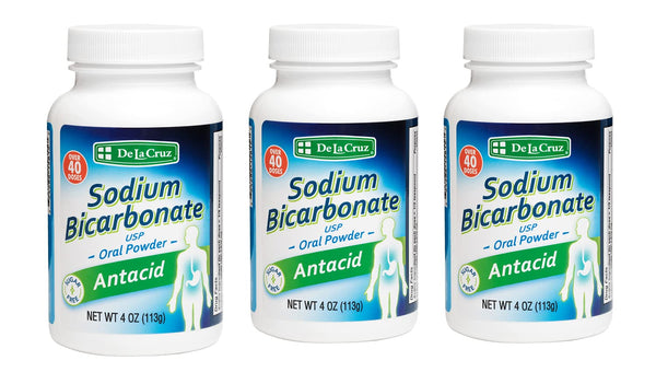 De La Cruz Pure Sodium Bicarbonate Powder Baking Soda & Baking Powder