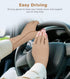 Compression Arthritis Gloves, Rheumatoid Pain Relief Fingerless Circulation Gloves for Women & Men, Beige M
