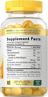 Carlyle Vitamin C and Zinc Gummies, 70 Count, Vegan, Non-GMO, Gluten Free Supplement, Lemon Flavor