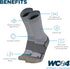 WC4 OrthoSleeve Diabetic & Neuropathy Compression Socks, Non-Binding for Men & Women, Improve Circulation & Edema