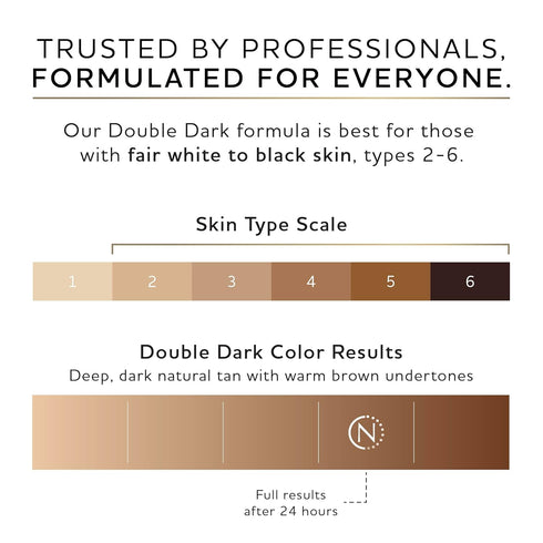 Norvell Premium Sunless Tanning Solution, Double Dark, 8 fl. oz.