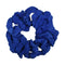 Solid Hair Ties Scrunchies, 12 Pack (Royal)