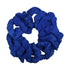 Solid Hair Ties Scrunchies, 12 Pack (Royal)