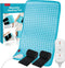 Comfytemp Wearable Heating Pad for Back Pain Relief - 12"×24" Electric Large Heat Pad with 2 Elastic Straps