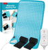 Comfytemp Wearable Heating Pad for Back Pain Relief - 12"×24" Electric Large Heat Pad with 2 Elastic Straps