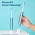 Reach Sonic USB Electric Toothbrush, Soft, Includes Handle, Brush Head, Cap, Travel Case, and Stand