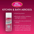 TR 12 oz. Gel-Gloss Kitchen & Bath Polish Aerosol | Carnauba Cleaner Wax Formulation | Removes Water Spots, Light