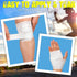 Nuanchu Non-Woven Cover Roll Stretch Tape, Breathable Adhesive Bandages, Cohesive Wrap Bandages (2 Inch x 15 Yard)